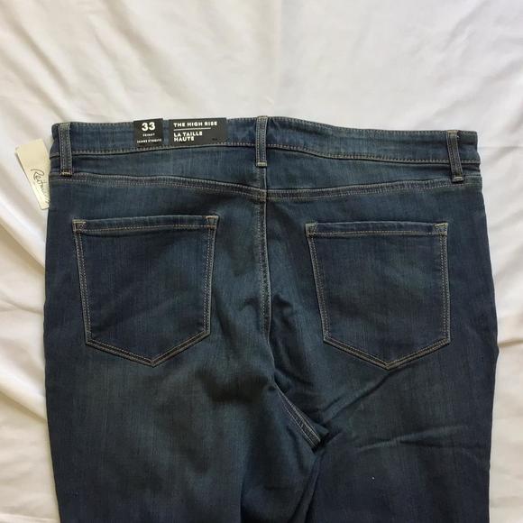 🔴𝗕𝗢𝗚𝗢🔴r jeans the high rise bnwt size 33 skinny - Picture 9 of 15